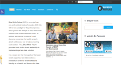 Desktop Screenshot of bluewhitefuture.org